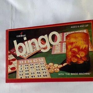 Cardinal Bingo Game NIB Vintage